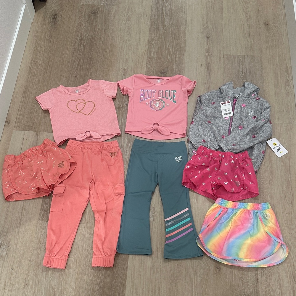 Body Glove Pink Girls' Clothing Set Bundle